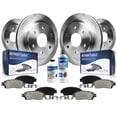 thumbnail image 1 of Detroit Axle - 4WD 10pc Front and Rear Disc Brake Rotors Ceramic Brakes Pads for 2004-2008 Ford F-150 2006-2008 Lincoln Mark LT, 1 of 8