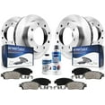 thumbnail image 1 of Detroit Axle - Front Rear Disc Rotors Brake Pads for Chevrolet Silverado GMC Sierra 2500 HD Suburban Avalanche Yukon XL 2500, 1 of 7