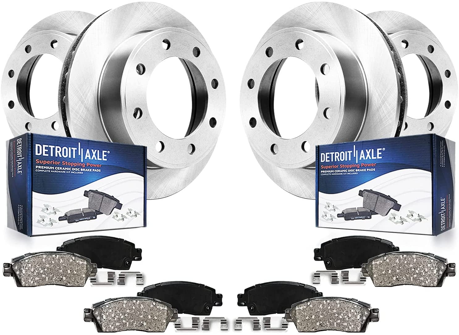 Detroit Axle Brake Kit for Chevy GMC Silverado Sierra 2500 3500