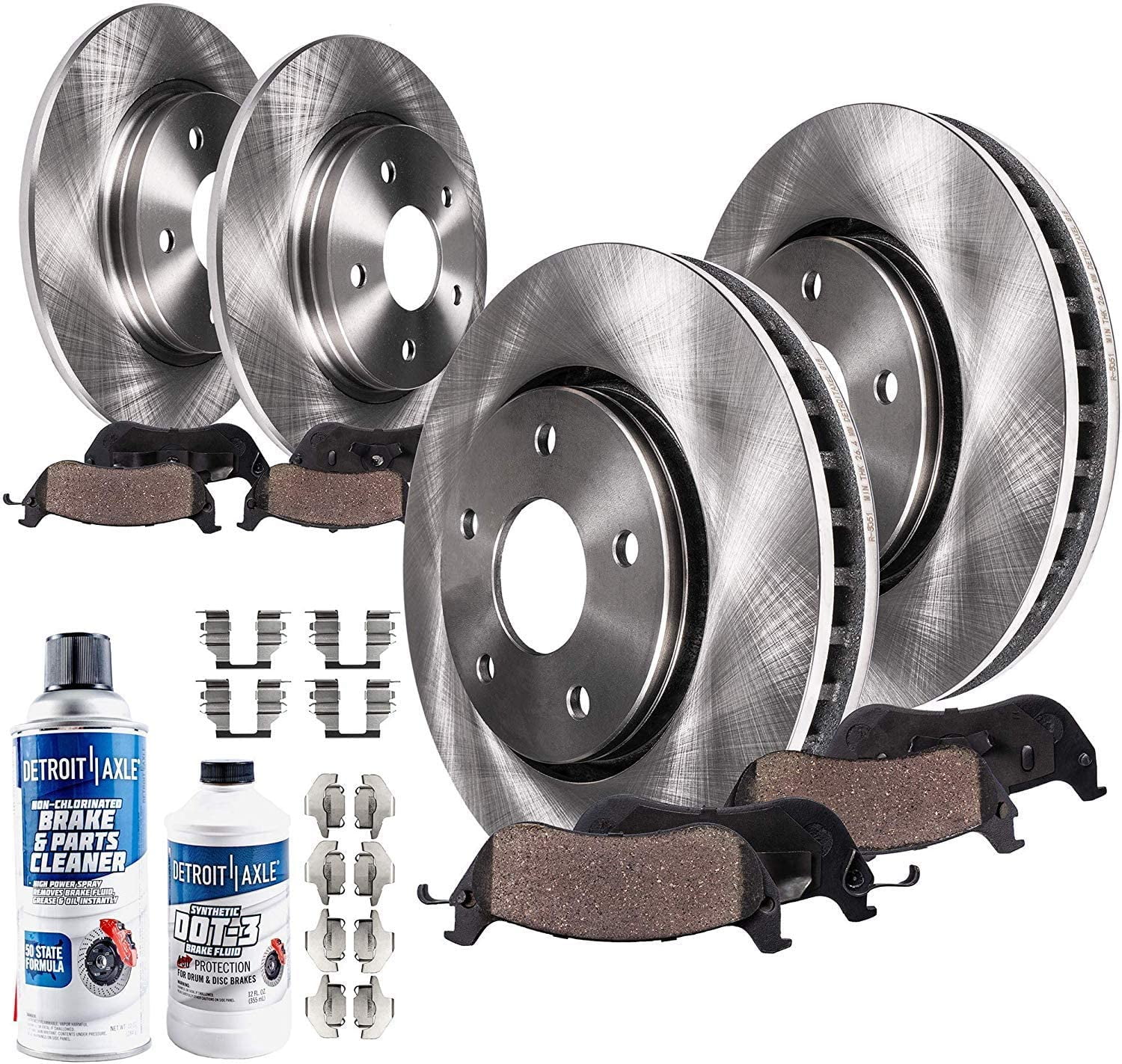 Detroit Axle Brake Kit for Hyundai Elantra Coupe GT Veloster Kia