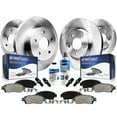 thumbnail image 1 of Detroit Axle - Brake Kit for 2008 2009 2010 Subaru Impreza 2.5i Brake Rotors and Ceramic Brakes Pads Replacement: 10.91" Front & 11.26" Rear Rotors, 1 of 11