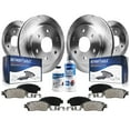 thumbnail image 1 of Detroit Axle - Brake Kit for 2010-2016 Cadillac SRX 2011 Saab 9-4X Replacement Front & Rear Brake Rotors 2012 2013 2014 2015 Ceramic Brakes Pads, 1 of 8