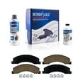 thumbnail image 1 of Detroit Axle - 4pc Front or Rear Ceramic Brake Pads w/Hardware Replacement for Dodge Ram 4500 5500, 1 of 8