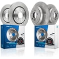 thumbnail image 1 of Detroit Axle - Brake Rotors for 2019-2025 Honda Passport 2016-2022 Pilot 2017-2025 Ridgeline, Disc Brake Rotors 2018 2020 2021 2023 2024 Replacement: 12.60" inch Front 12.95" inch Rear, 1 of 8