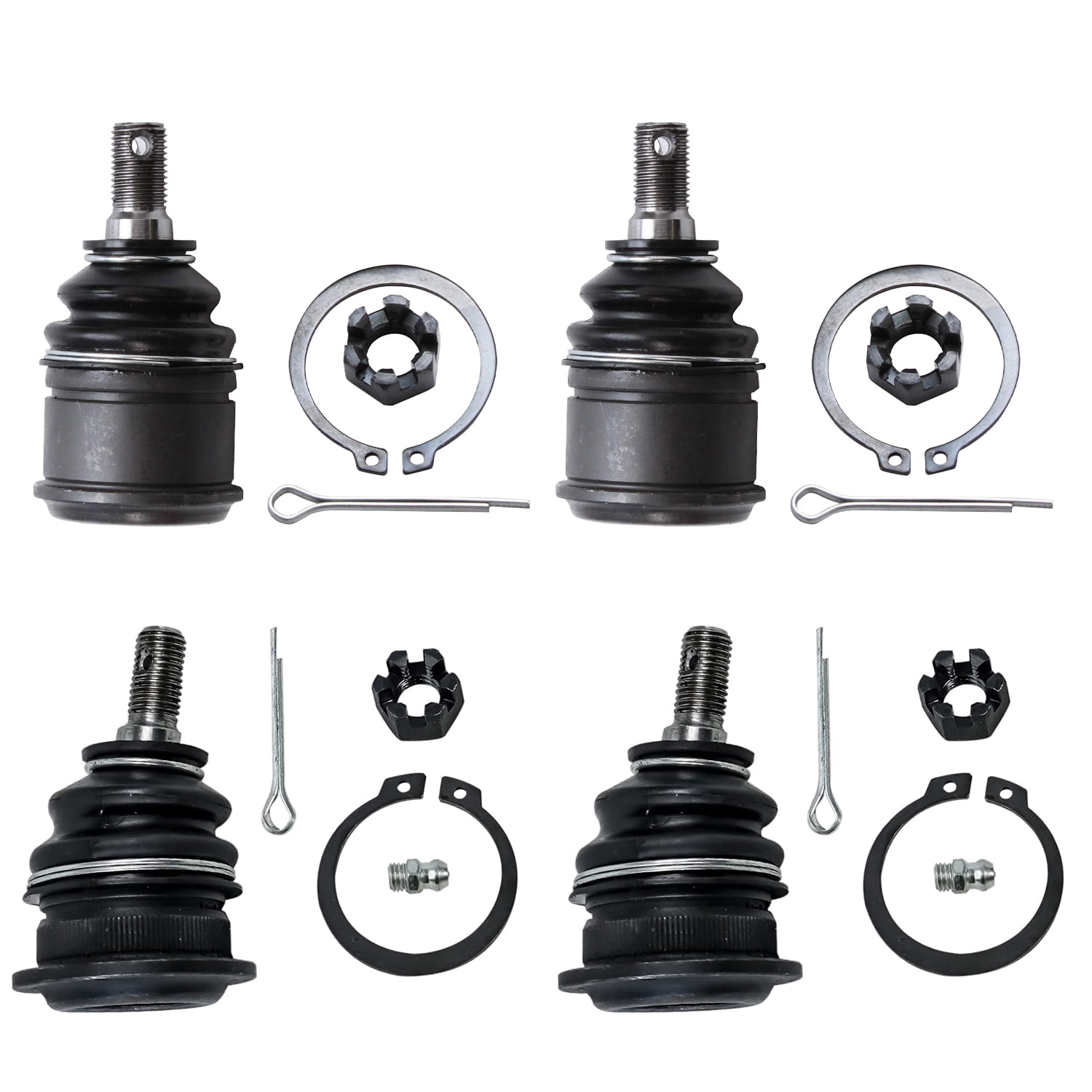 Detroit Axle - Complete Front Upper Lower Ball Joints Replacement for ...