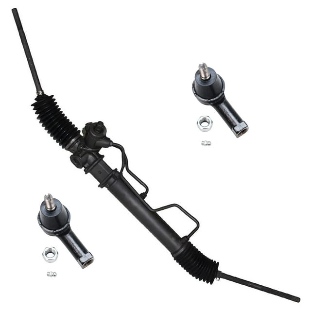 Detroit Axle Complete Power Steering Rack & Pinion Assembly + All 4