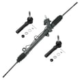thumbnail image 1 of Detroit Axle Complete Power Steering Rack & Pinion Assembly + All 4 Inner & Outer Tie Rod Ends- Lifetime Warranty, 1 of 6