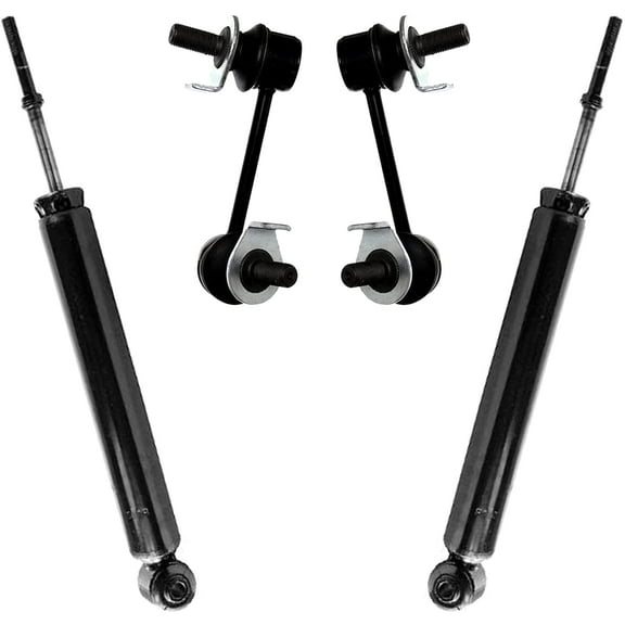 Detroit Axle - Complete Rear Shock Absorbers and Sway Bar Links Replacement for 2003-2008 Infiniti FX35 FX45