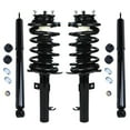 thumbnail image 1 of Detroit Axle - Strut Shock kits for 2006-2007 Ford Focus Complete 2 Front Struts & Coil Spring 2 Rear Shock Absorbers Replacement Quick Install Ready Struts Assembly, 1 of 7