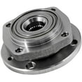 thumbnail image 1 of Detroit Axle - Driver Or Passenger Side Front Wheel Hub and Bearing Assembly Replacement For 1990-1998 Saab 9000 4 Lug Non-ABS 513126, 1 of 6