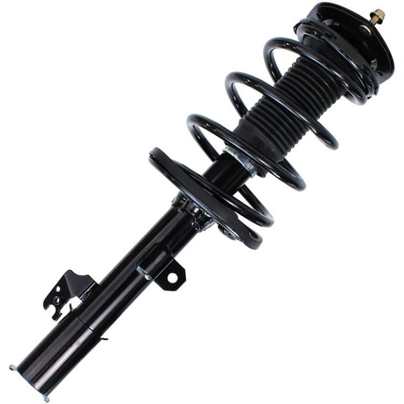 Detroit Axle - FWD 3.5L Front Right Strut for 2008-2011 Toyota Highlander, Strut w/Coil Sping Assembly 2009 2010 Replacement