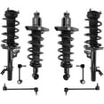 thumbnail image 1 of Detroit Axle - FWD 8pc Struts Sway Bars for 2016-2019 Honda Pilot 4 Struts with Coil Spring Assembly 4 Sway Bar Links 2017 2018 Front and Rear Replacement Suspension Kit, 1 of 1