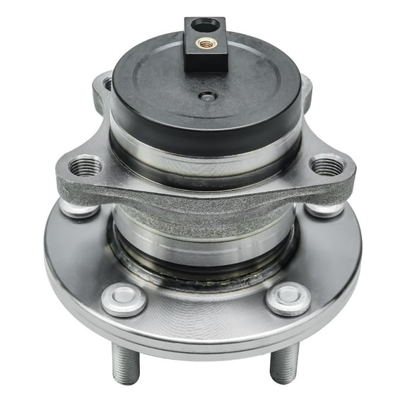 Detroit Axle - FWD Complete Rear Wheel Hub and Bearing Assembly Replacement for 2007-2014 Mazda CX-9