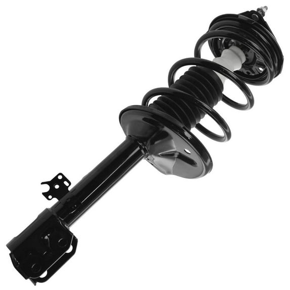 Detroit Axle - FWD Front Left Strut for 2001-2005 Toyota RAV4 Complete Ready Strut w/Coil Spring 2002 2003 2004 Replacement Quick Install Strut Assembly