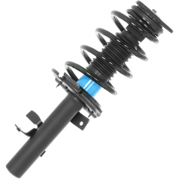 Detroit Axle - FWD Front Left Strut for Ford C-Max 2013 2014 2015 2017 [Energi SEL] Complete Driver Side Strut with Coil Spring Assembly Replacement