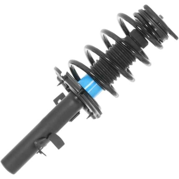 Detroit Axle - FWD Front Right Strut for Ford C-Max 2013 2014 2015 2017 [Energi SEL] Complete Passenger Side Strut with Coil Spring Assembly Replacement