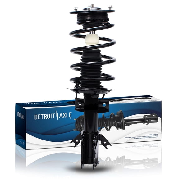 Detroit Axle - FWD Front Strut for 2013-2020 Ford Fusion, Driver or Passenger Side Strut w/ Coil Spring Assembly Replacement