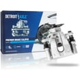 thumbnail image 1 of Detroit Axle - FWD Rear Left Brake Caliper for Toyota 09-13 Matrix 09-10 Pontiac Vibe, 2009 2010 Driver Side Disc Brake Caliper with Bracket Replacement, 1 of 6