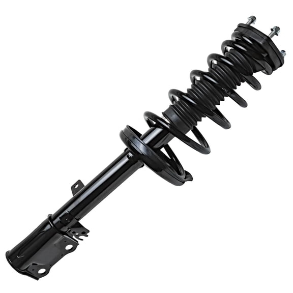 Detroit Axle - FWD Rear Left Driver Side Strut w/Coil Spring Assembly Replacement for 2009 2010 2011 2012 Toyota Venza
