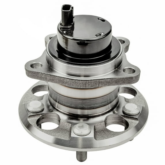 Detroit Axle - FWD Rear Left Wheel Hub & Bearings Assembly Replacement for Lexus RX330 RX350 RX400H Toyota Highlander Fits select: 2005-2006 TOYOTA HIGHLANDER LIMITED, 2007 TOYOTA HIGHLANDER SPORT