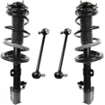 thumbnail image 1 of Detroit Axle - FWD Rear Struts Kit for 2001-2003 Toyota Highlander, 2 Struts & Coil Spring 2 Sway Bar Links Replacement Struts Shocks Assembly, 1 of 7