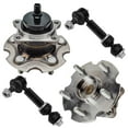 thumbnail image 1 of Detroit Axle - FWD Rear Wheel Bearings & Hubs + Sway Bars Replacement for 2006-2012 Toyota Rav4 - 4pc Set, 1 of 7