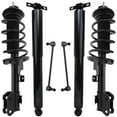 thumbnail image 1 of Detroit Axle - FWD Suspension Kit for 2011-2017 Honda Odyssey 2 Front Ready Struts with Coil Spring 2 Rear Shock Absorbers 2 Front Sway Bar End Links 2012 2013 2014 2015 2016 Replacement, 1 of 7
