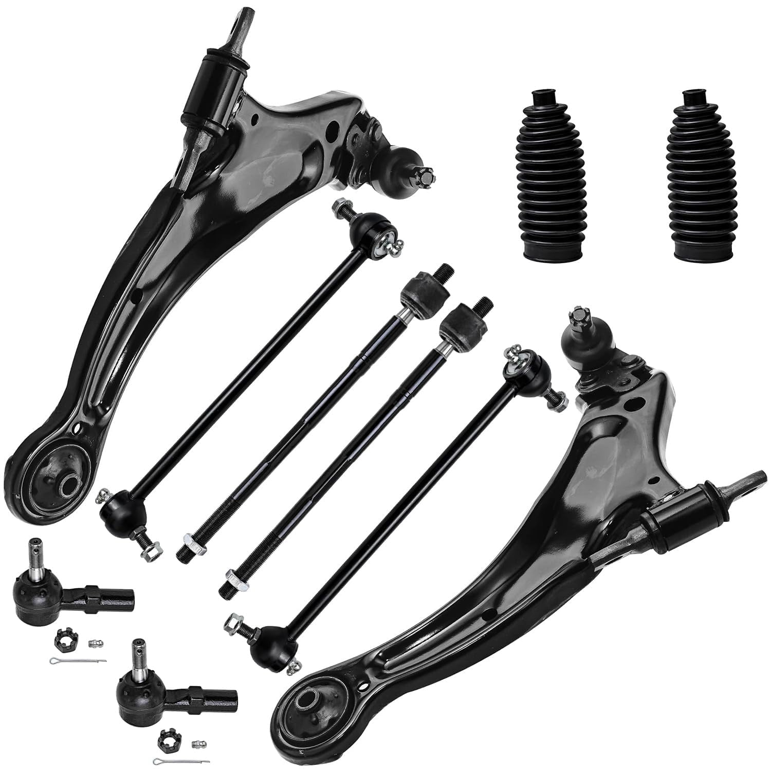 Detroit Axle - Front 10pc Suspension Kit 1998-2003 Toyota Sienna, 2 ...