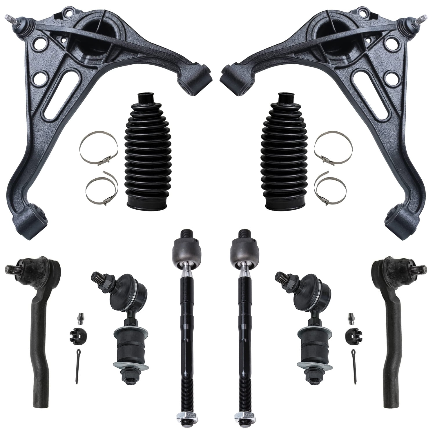 Detroit Axle Front 10pc Suspension Kit for 19992005 Suzuki Grand Vitara, 20022006 XL7, 2