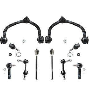 Detroit Axle - Front 10pc Suspension Kit for 2004-2006 Ford Expedition Lincoln Navigator, 2 Upper Control Arms 2 Lower Ball Joints 4 Tie Rods 2 Sway Bars 2004 2005 2006 Replacement