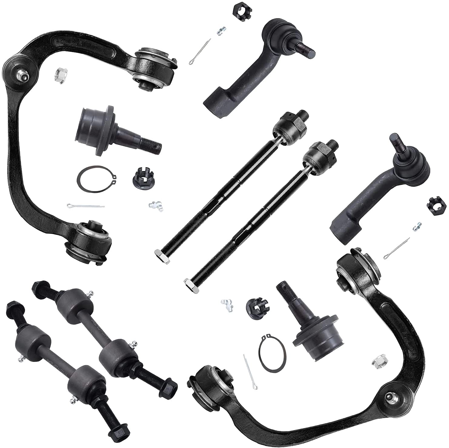 Detroit Axle - Front Inner Tie Rod Ends Replacement For Ford Expedition Ford F150 Lincoln Navigator 2pc Set 1b2c7b10 F5c9 4f01 99f2 De123d924731.c5c968567ba05941ef465ecd88a6622f