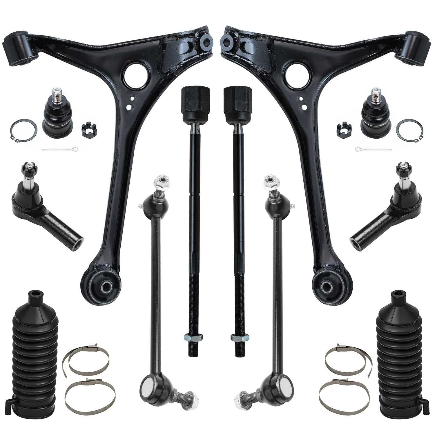 Detroit Axle Front 12pc Suspension Kit 19982005 Mercury Sable Ford