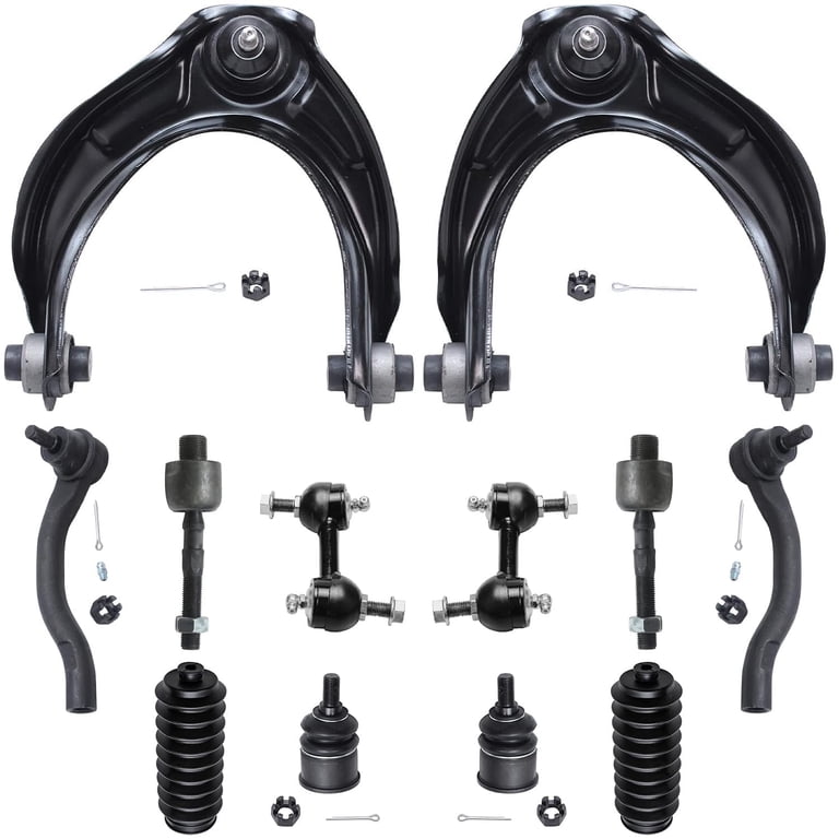 12PCS For 2008-2012 Honda Accord Front Upper & Lower Control Arms Suspension Kit 12PCS For 2008-2012 Honda Accord Front Upper & Lower Control Arms Suspension Kit