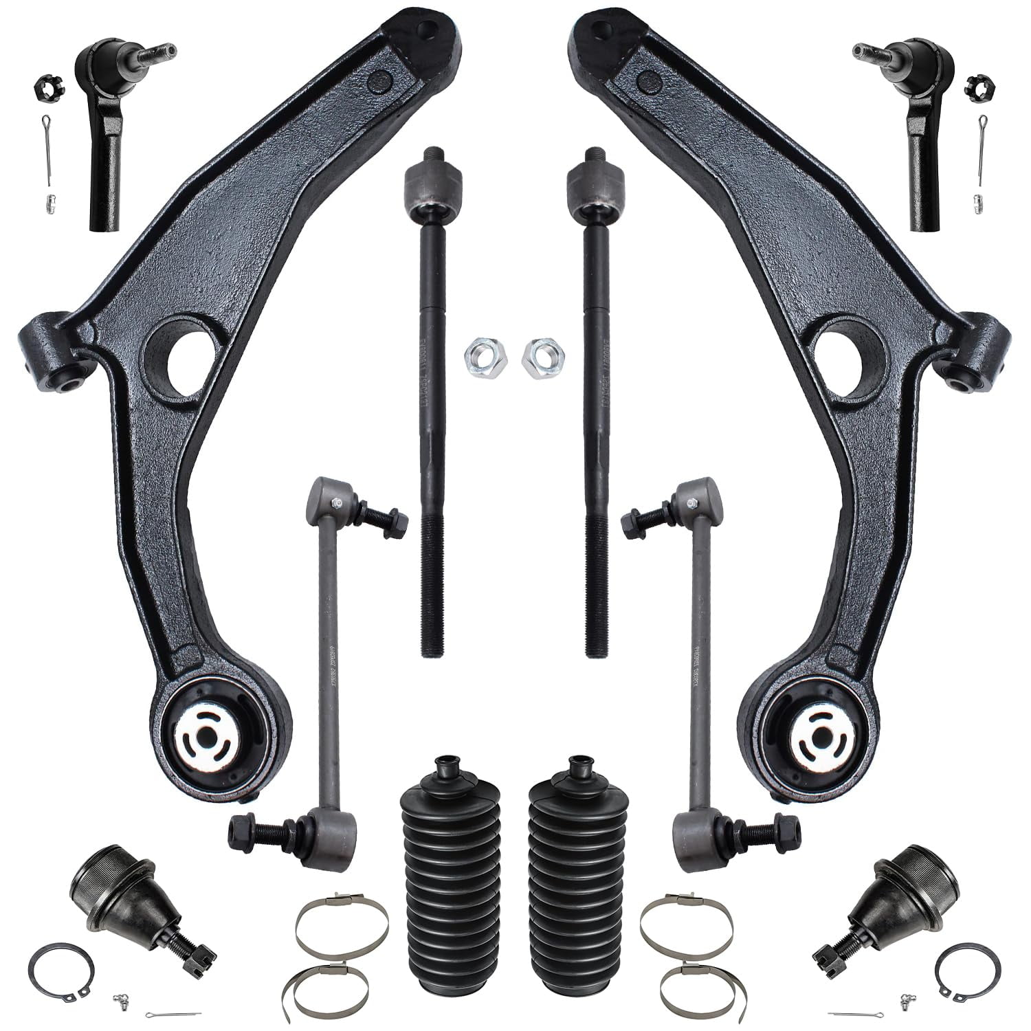 Detroit Axle 12pc Front Suspension Kit for 200915 Dodge Journey