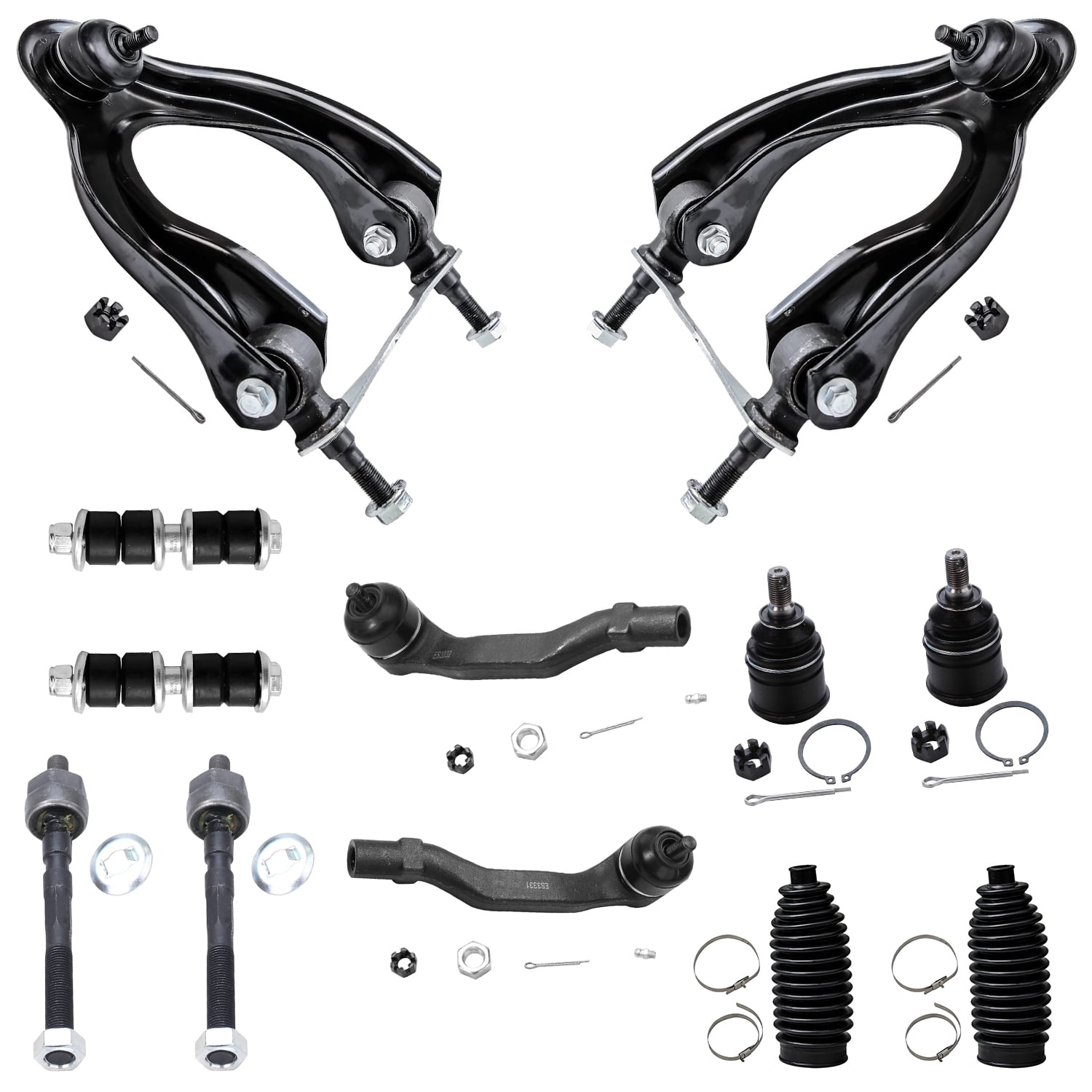Detroit Axle Front 12pc Suspension Kit for Acura Integra Honda Civic