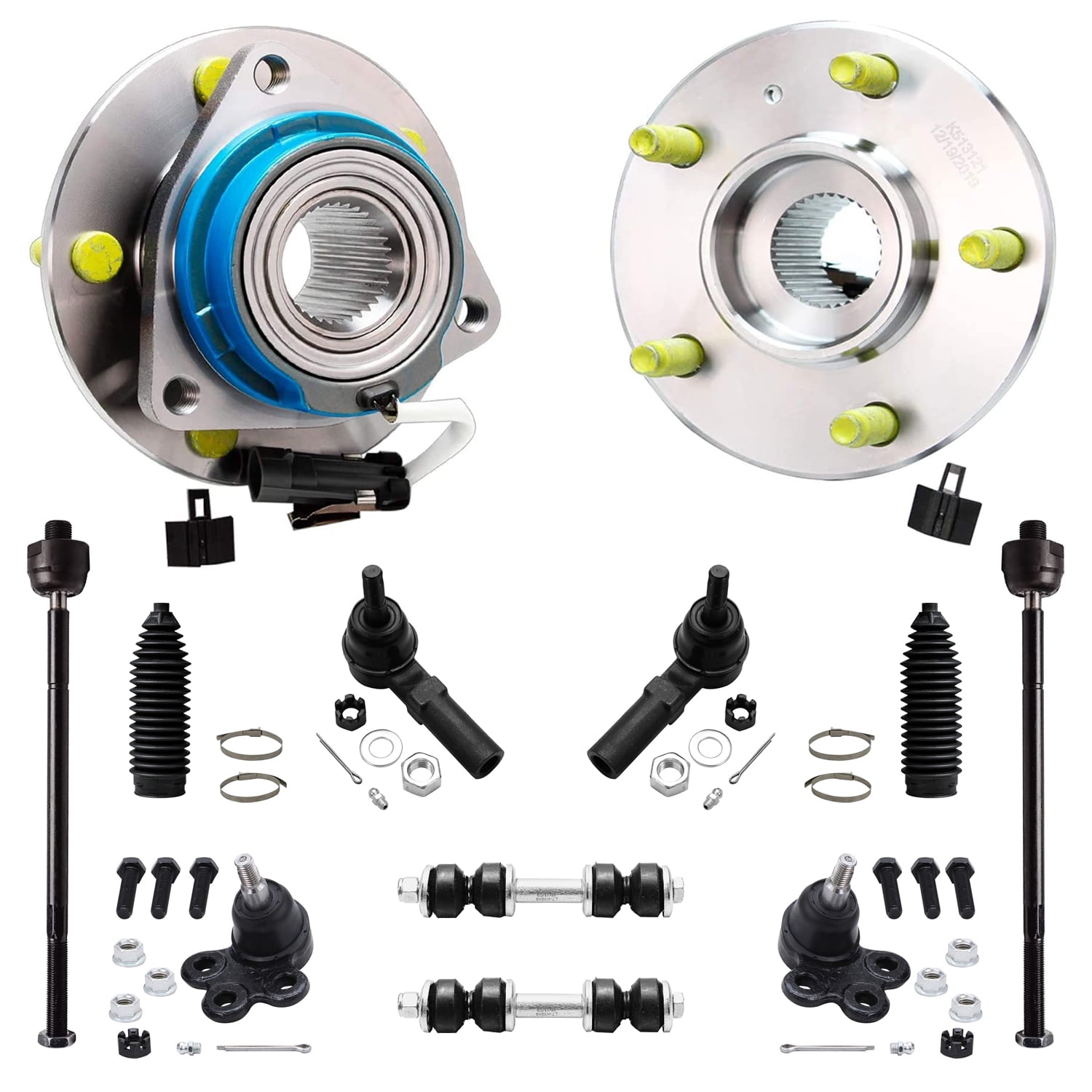 Detroit Axle Front 12pc Suspension Kit for FWD Buick LeSabre Park Avenue Riviera Cadillac