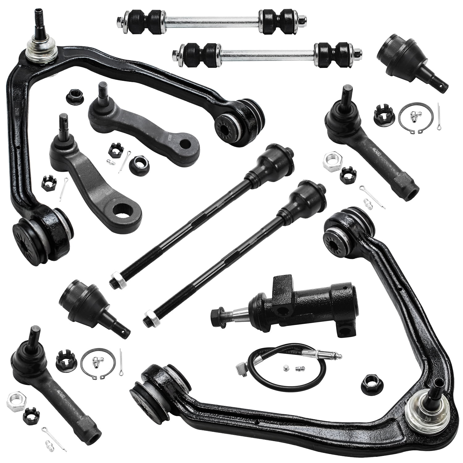 Detroit Axle Front 13pc Suspension Kit for AWD Chevrolet GMC Avalanche Silverado Sierra