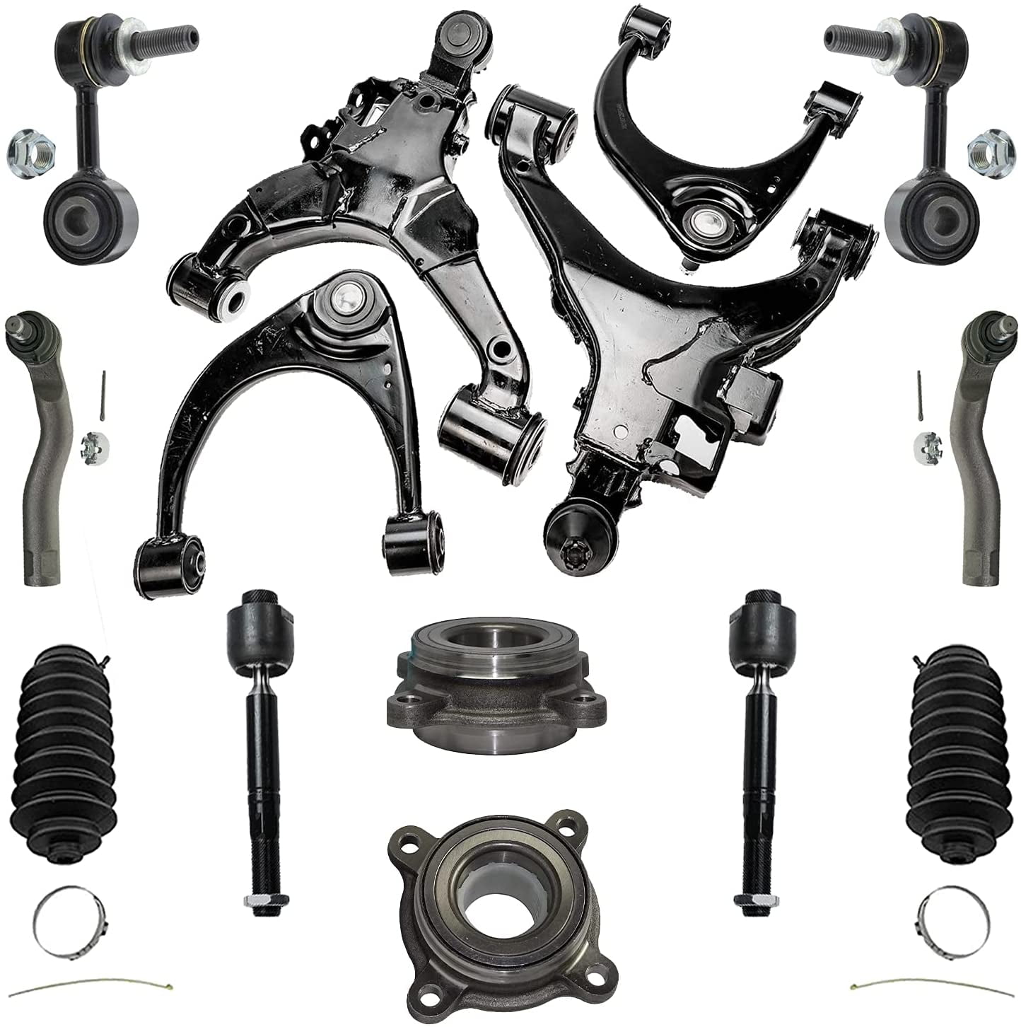 Detroit Axle Front 14pc Suspension Kit for 20082019 Toyota Sequoia