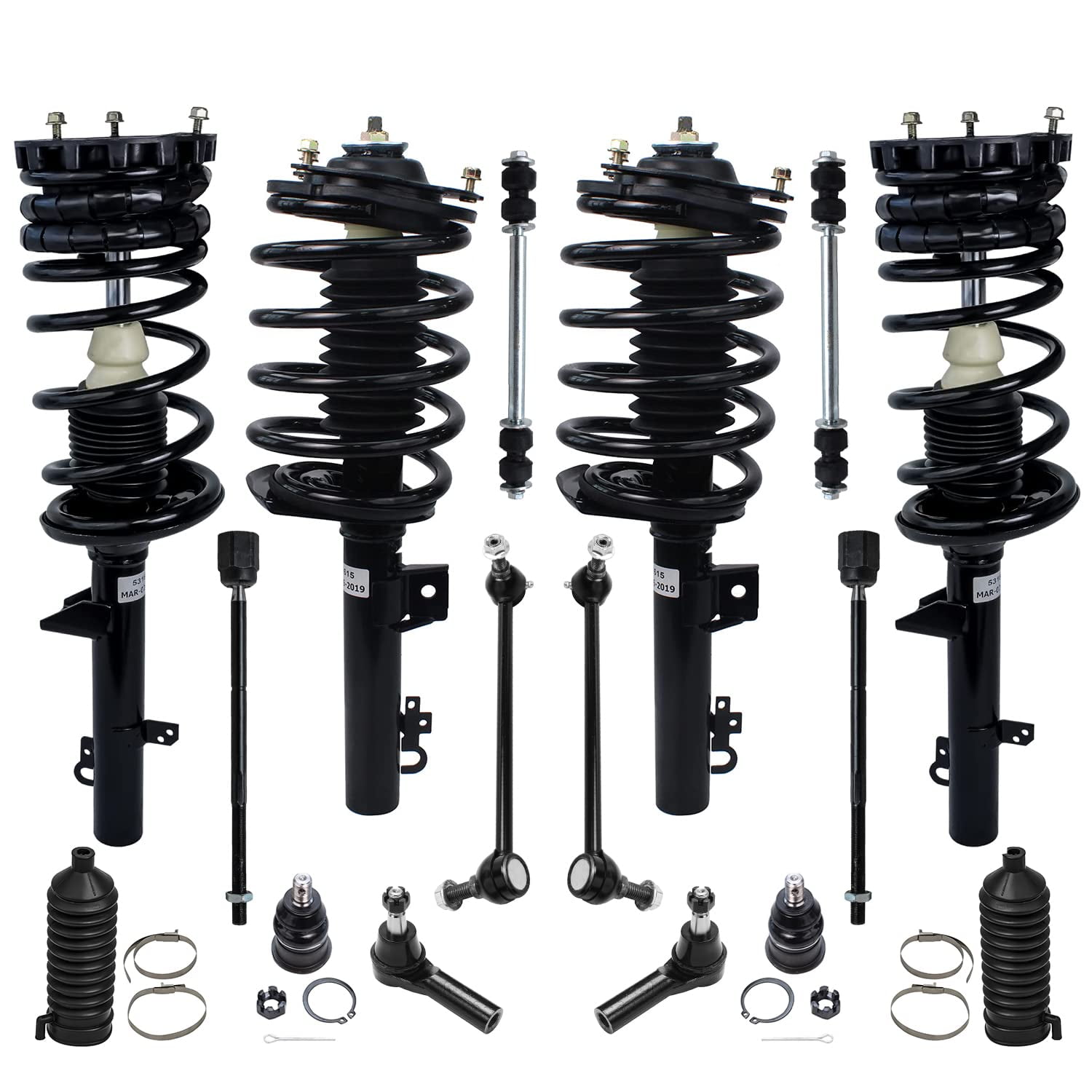 Detroit Axle Front 16pc Suspension Kit 19962007 Ford Taurus Mercury