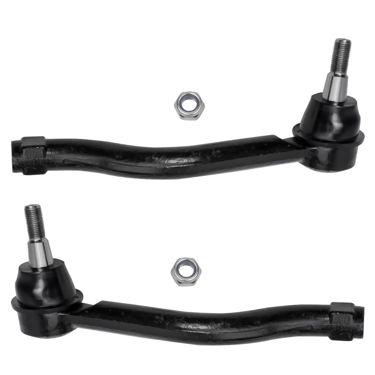 Detroit Axle - Front 2 Outer Tie Rod Ends for 2007-2013 Nissan Altima 2009-2014 Maxima Murano