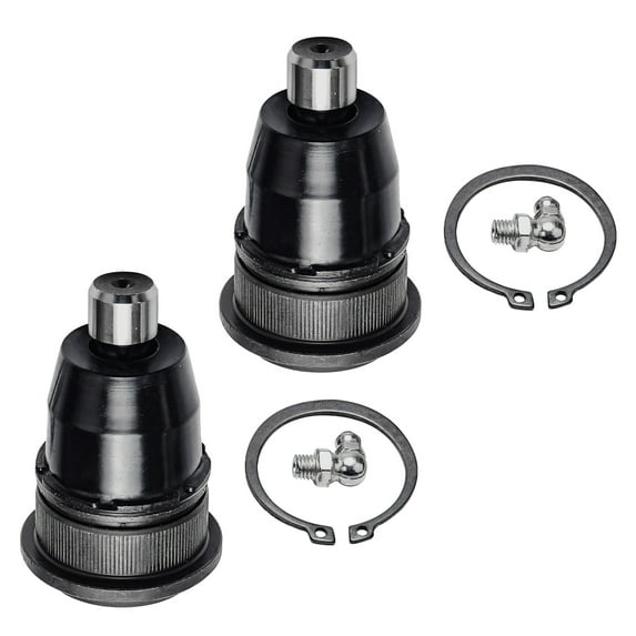 Detroit Axle - Front 2pc Ball Joints for Chevrolet Trailblazer EXT SSR GMC Envoy XL XUV Buick Rainier Isuzu Ascender Saab 9-7X Olds Bravada, 2 Upper Ball Joints Assembly Replacement