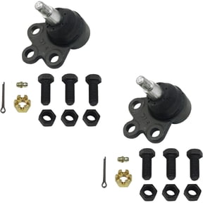 Detroit Axle - Front 2pc Ball Joints for 10-17 Chevy Equinox GMC Terrain, 2 Lower Ball Joints 2010 2011 2012 2013 2014 2015 2016 2017 Replacement