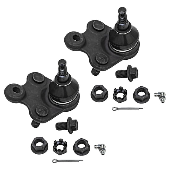 Detroit Axle - Front 2pc Ball Joints for 2013-2015 Acura ILX, 12-15 Honda Civic, 2 Lower Ball Joints 2012 2013 2014 2015 Replacement