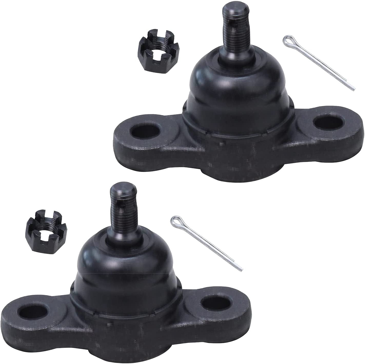 Detroit Axle - Front 2pc Ball Joints for Hyundai Elantra Kia Forte Koup Forte5 Magentis Optima Rondo, 2 Lower Ball Joints Replacement