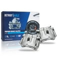 thumbnail image 1 of Detroit Axle - Front 2pc Brake Calipers for 1999-2004 Jeep Grand Cherokee, 2 Disc Brake Calipers 1999 2000 2001 2002 2003 2004 Replacement, 1 of 7