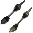 Detroit Axle Front 2pc CV Axles for 20052010 Chevy Malibu Pontiac G6, 0709 Saturn Aura, 2