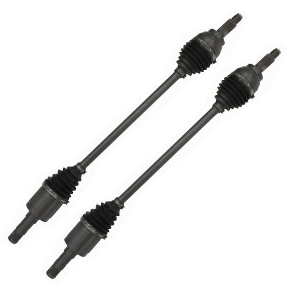 Detroit Axle - Front 2pc CV Axles for 2009-2013 Subaru Forester, 11-14 Impreza, 13-14 XV Crosstrek, 2 CV Axles Assembly 2009 2010 2011 2012 2013 2014 Replacement