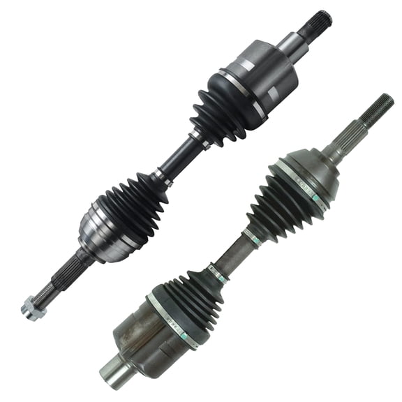 Detroit Axle - Front 2pc CV Axles for Chevy S-10 Blazer GMC Jimmy Sonoma Isuzu Hombre Olds Bravada, 2 CV Axle Shafts Assembly Replacement
