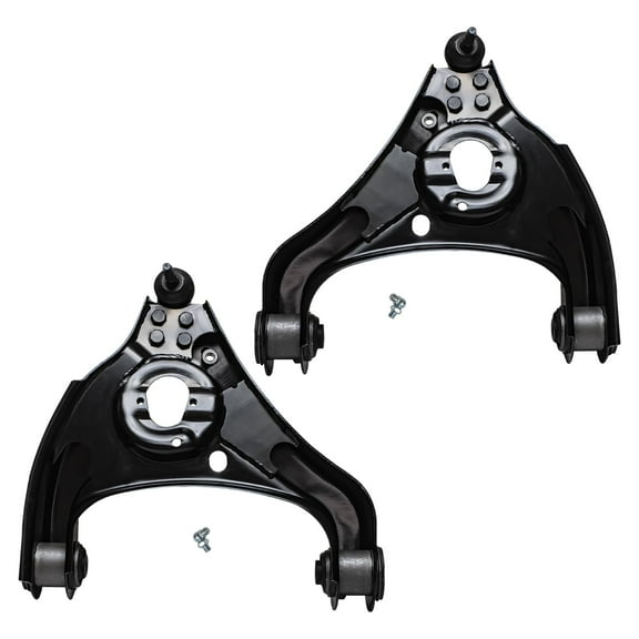 Detroit Axle - Front 2pc Control Arms for RWD 2006-2012 Dodge Ram 1500, 2 Lower Control Arms w/Ball Joints Assembly 2007 2008 2009 2010 2011 Replacement