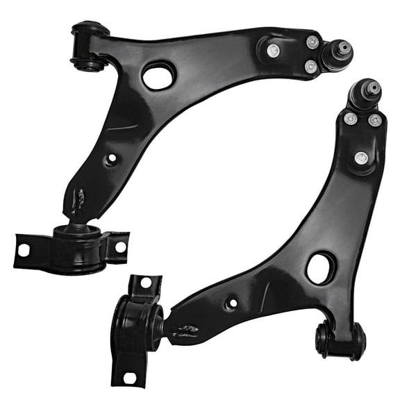 Detroit Axle - Front 2pc Control Arms for 2000-2004 Ford Focus, 2 Lower Control Arms w/Ball Joints Assembly 2001 2002 2003 Replacement